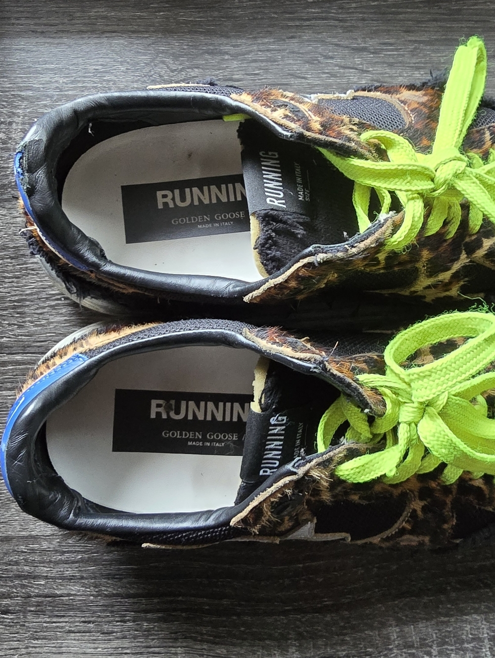 Golden Goose Running Leopard Sneakers - Picture 5 of 7